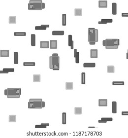 Abstract vector monochrome background. Halftone illustration pattern