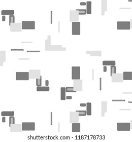 Abstract vector monochrome background. Halftone illustration pattern