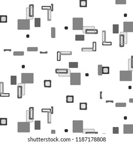 Abstract vector monochrome background. Halftone illustration pattern