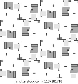 Abstract vector monochrome background. Halftone illustration pattern