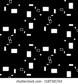 Abstract vector monochrome background. Halftone illustration pattern