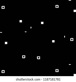 Abstract vector monochrome background. Halftone illustration pattern