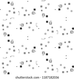 Abstract vector monochrome background. Halftone illustration pattern