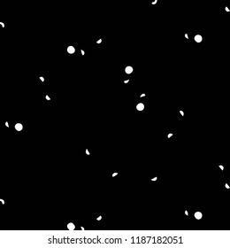 Abstract vector monochrome background. Halftone illustration pattern