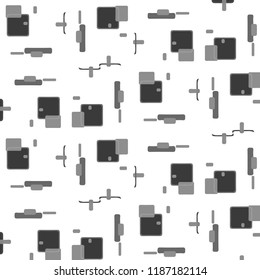 Abstract vector monochrome background. Halftone illustration pattern