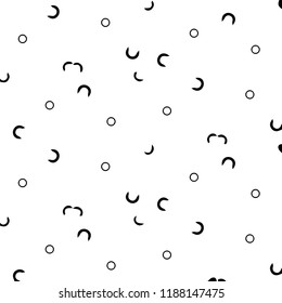 Abstract vector monochrome background. Halftone illustration pattern