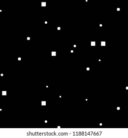Abstract vector monochrome background. Halftone illustration pattern
