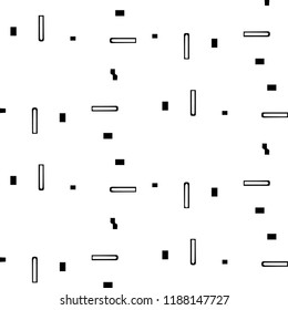 Abstract vector monochrome background. Halftone illustration pattern