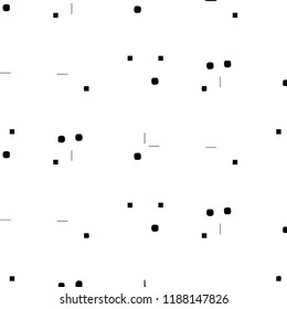 Abstract vector monochrome background. Halftone illustration pattern