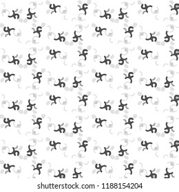 Abstract vector monochrome background. Halftone illustration pattern