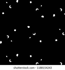 Abstract vector monochrome background. Halftone illustration pattern