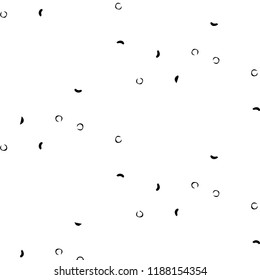 Abstract vector monochrome background. Halftone illustration pattern