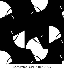 Abstract vector monochrome background. Halftone illustration pattern