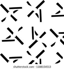 Abstract vector monochrome background. Halftone illustration pattern