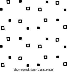Abstract vector monochrome background. Halftone illustration pattern