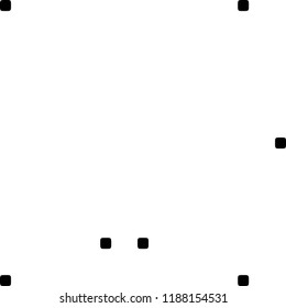 Abstract vector monochrome background. Halftone illustration pattern