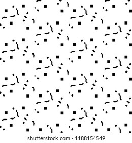Abstract vector monochrome background. Halftone illustration pattern