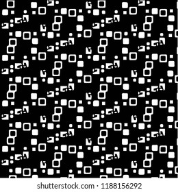 Abstract vector monochrome background. Halftone illustration pattern
