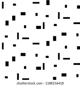 Abstract vector monochrome background. Halftone illustration pattern