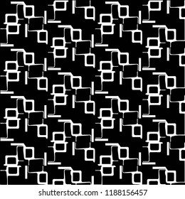 Abstract vector monochrome background. Halftone illustration pattern