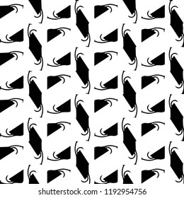 Abstract vector monochrome background. Halftone illustration pattern