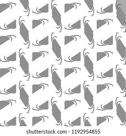 Abstract vector monochrome background. Halftone illustration pattern