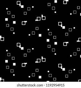 Abstract vector monochrome background. Halftone illustration pattern