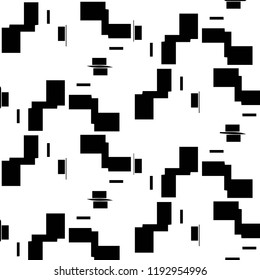 Abstract vector monochrome background. Halftone illustration pattern