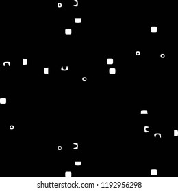 Abstract vector monochrome background. Halftone illustration pattern