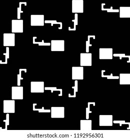 Abstract vector monochrome background. Halftone illustration pattern