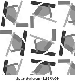 Abstract vector monochrome background. Halftone illustration pattern