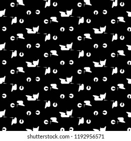 Abstract vector monochrome background. Halftone illustration pattern