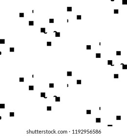 Abstract vector monochrome background. Halftone illustration pattern