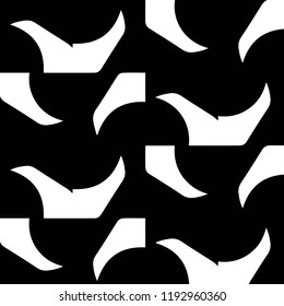 Abstract vector monochrome background. Halftone illustration pattern