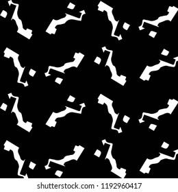 Abstract vector monochrome background. Halftone illustration pattern