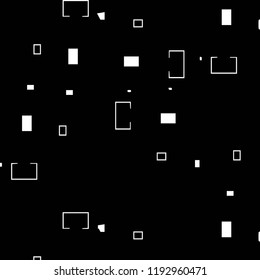 Abstract vector monochrome background. Halftone illustration pattern