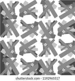 Abstract vector monochrome background. Halftone illustration pattern
