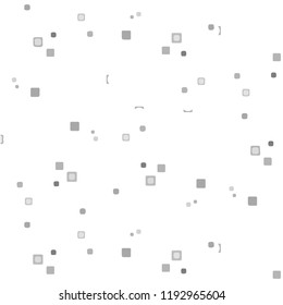 Abstract vector monochrome background. Halftone illustration pattern