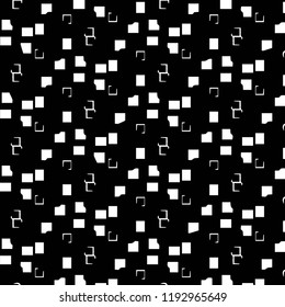 Abstract vector monochrome background. Halftone illustration pattern