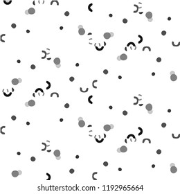 Abstract vector monochrome background. Halftone illustration pattern
