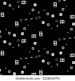 Abstract vector monochrome background. Halftone illustration pattern