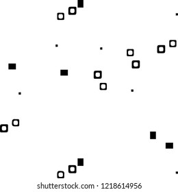 Abstract vector monochrome background. Halftone illustration pattern