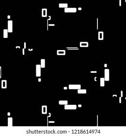 Abstract vector monochrome background. Halftone illustration pattern