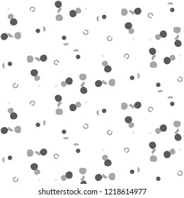 Abstract vector monochrome background. Halftone illustration pattern