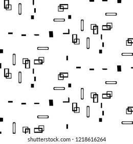 Abstract vector monochrome background. Halftone illustration pattern
