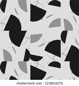 Abstract vector monochrome background. Halftone illustration pattern