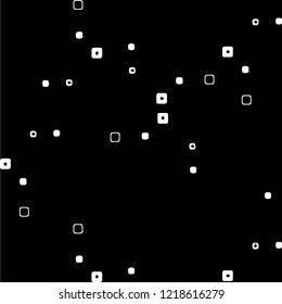 Abstract vector monochrome background. Halftone illustration pattern