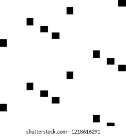 Abstract vector monochrome background. Halftone illustration pattern