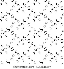 Abstract vector monochrome background. Halftone illustration pattern