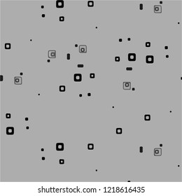 Abstract vector monochrome background. Halftone illustration pattern